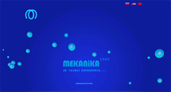 Desktop Screenshot of mekanika.com.tr
