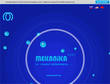 Tablet Screenshot of mekanika.com.tr