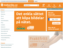 Tablet Screenshot of mekanika.se